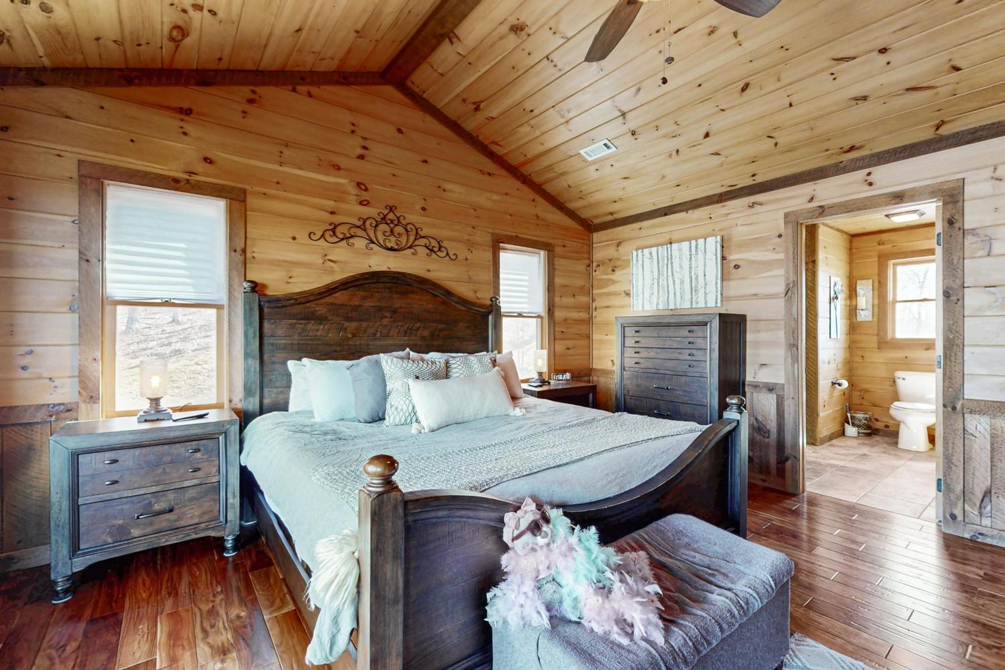Bougie Bear Cabin Morganton Exterior foto