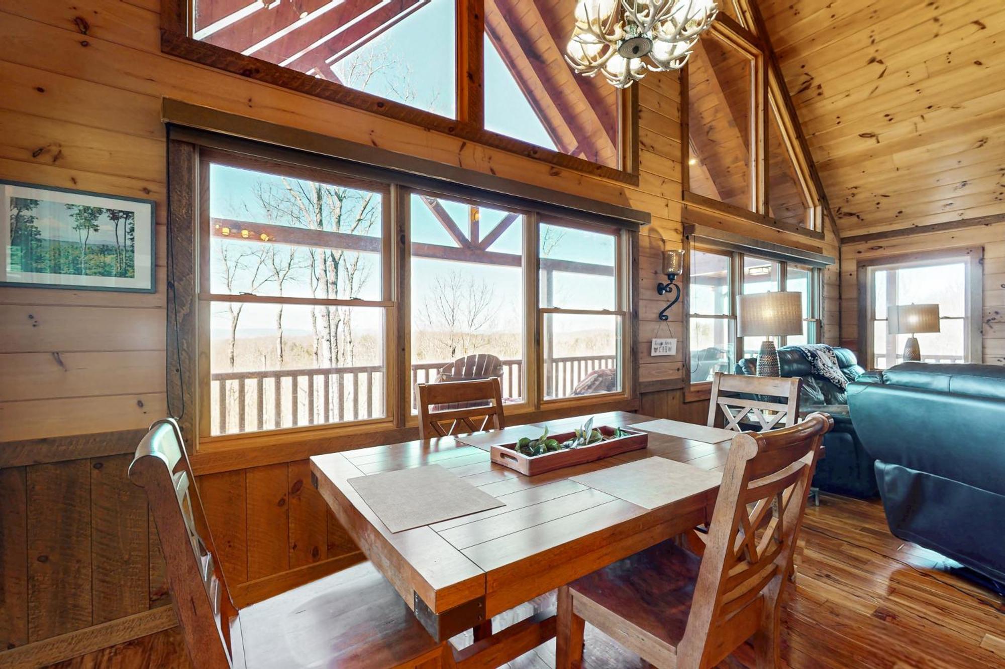 Bougie Bear Cabin Morganton Exterior foto